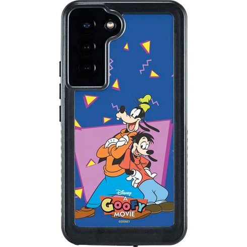 Disney Goofy and Max Galaxy S24 Plus Waterproof Case